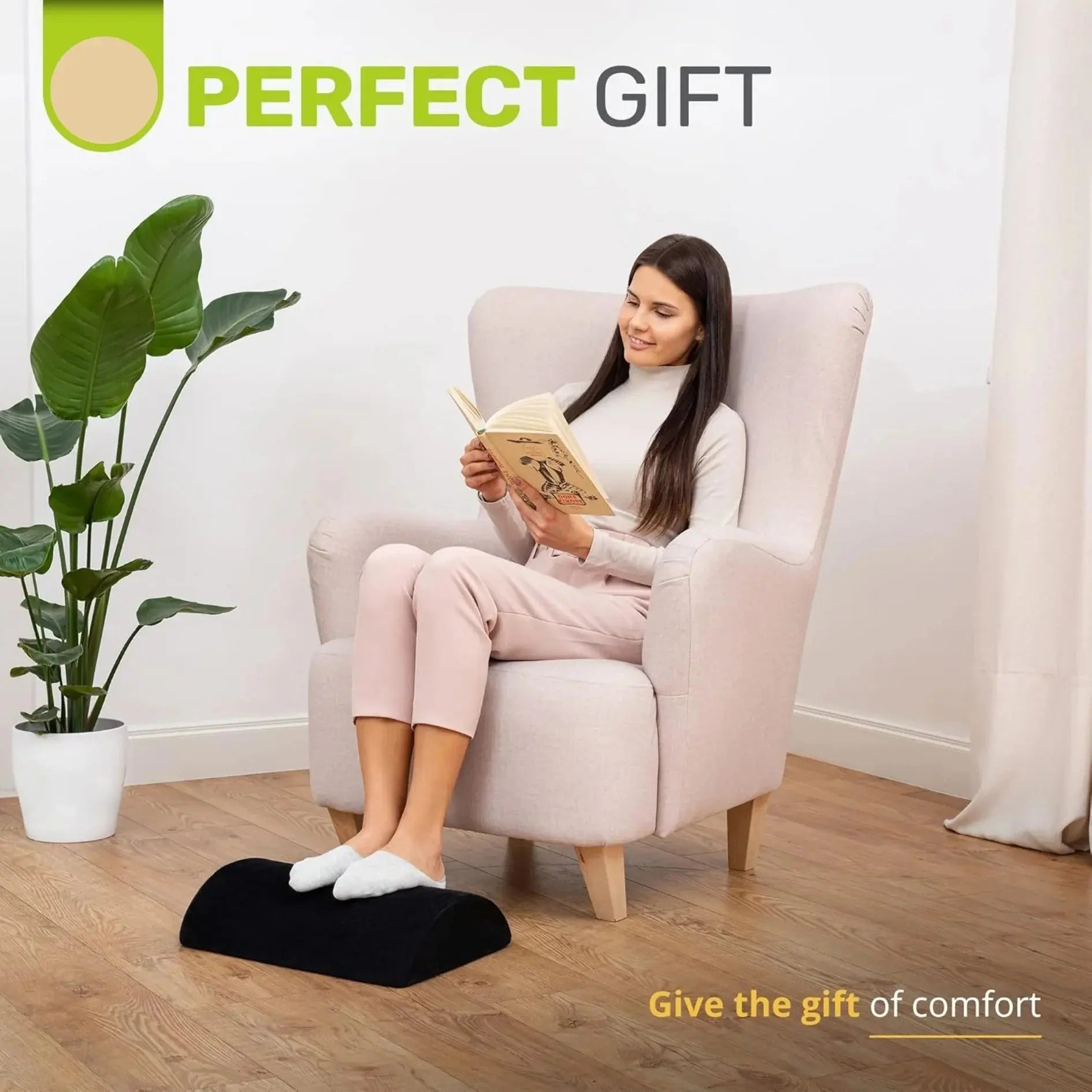 Slumblr® Adjustable Under-Desk Comfort Rest Cushion Slumblr