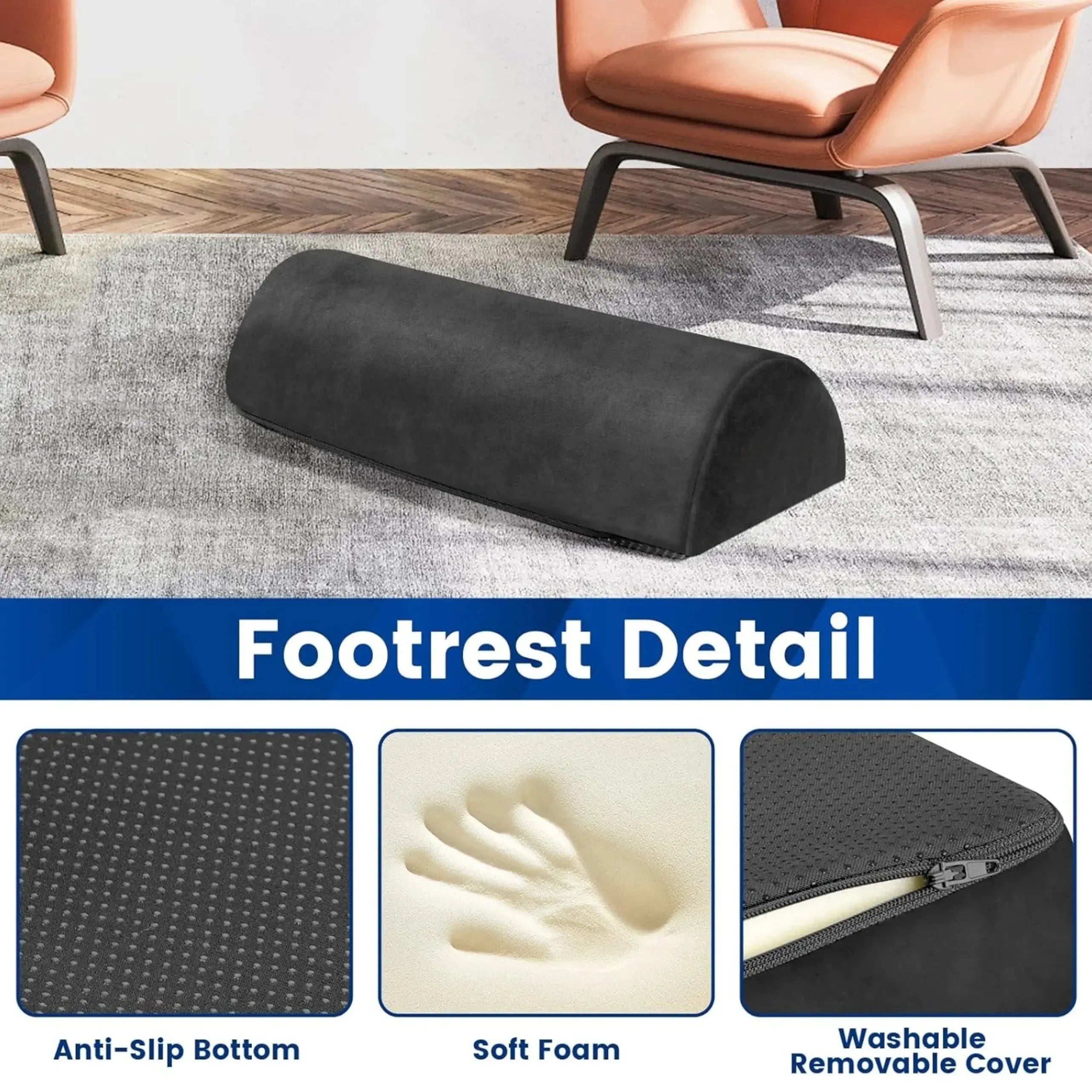 Slumblr® Ergonomic Foot Rest for Office & Home Slumblr