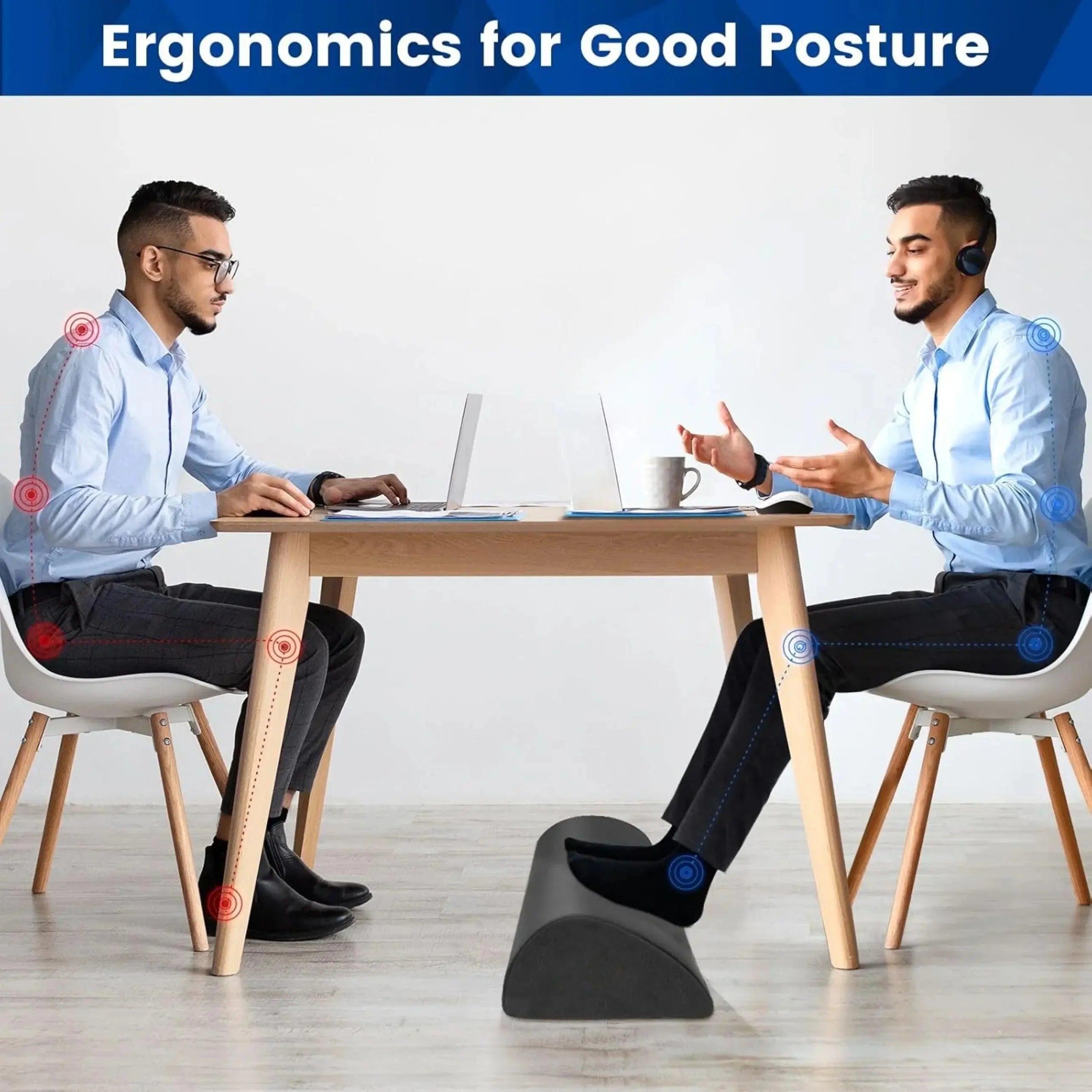 Slumblr® Ergonomic Foot Rest for Office & Home Slumblr