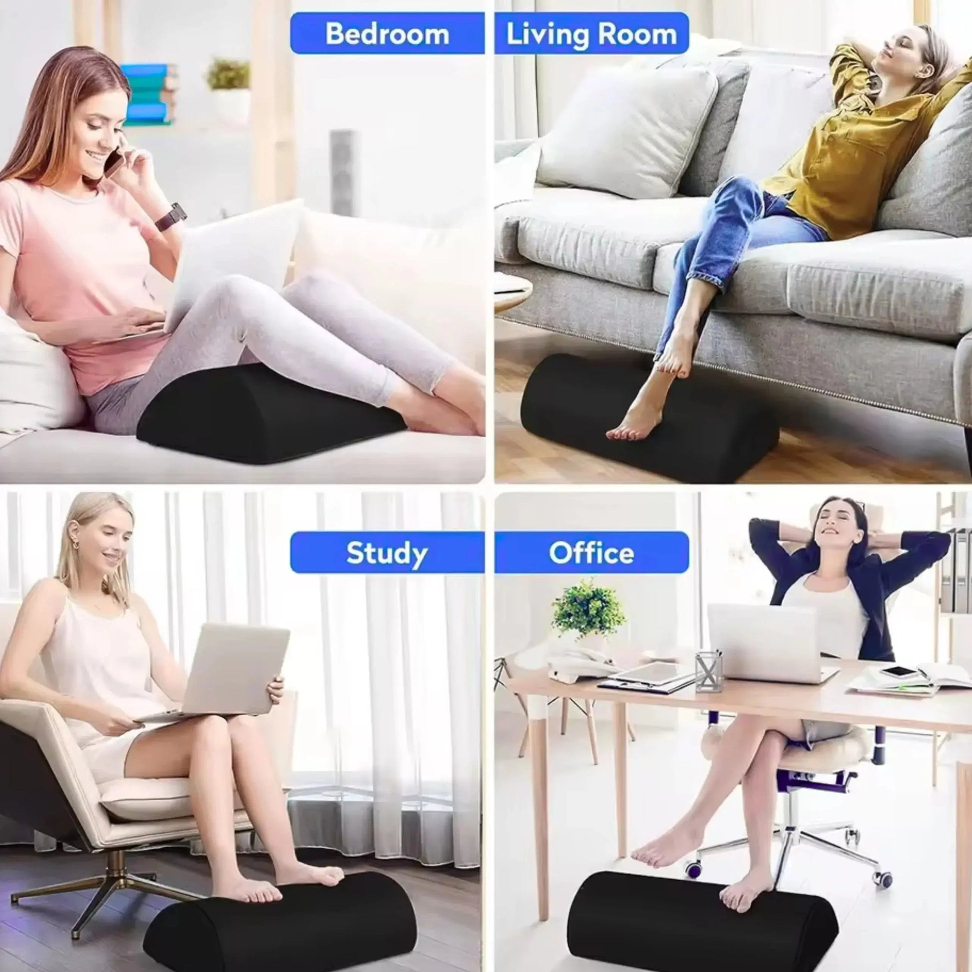 Slumblr® Ergonomic Foot Rest for Office & Home Slumblr