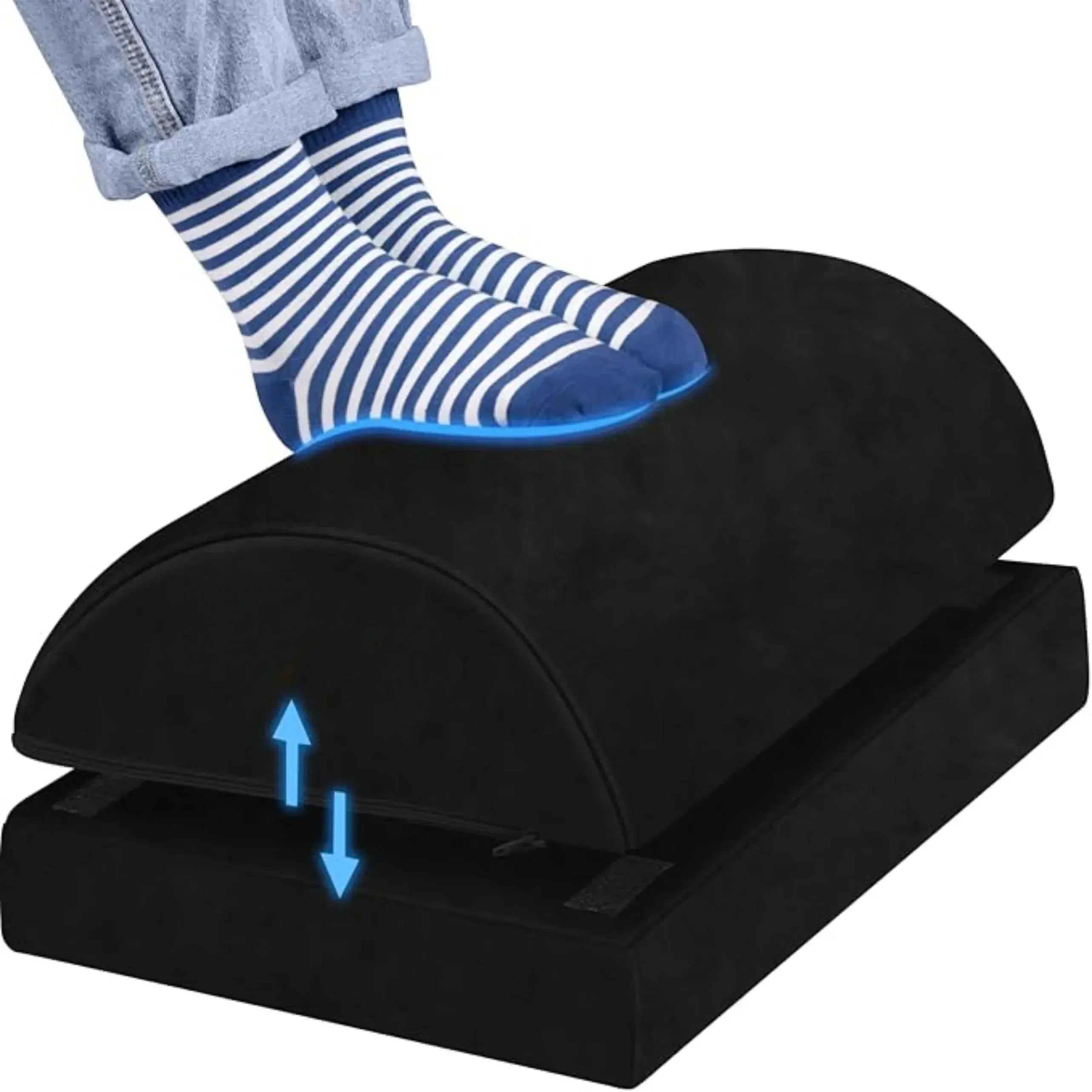 Slumblr® Adjustable Ergonomic Under-Desk Footrest Slumblr