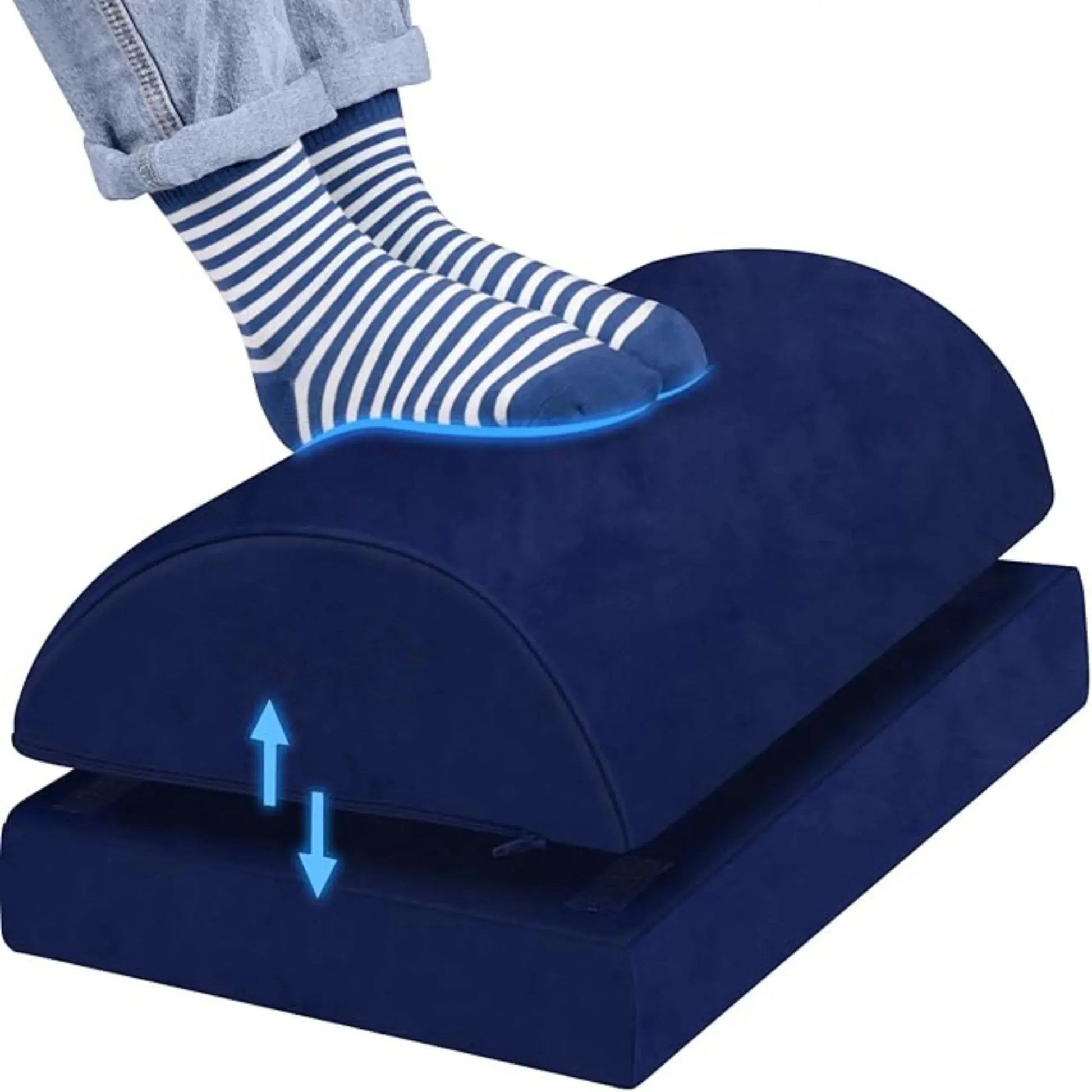 Slumblr® Adjustable Ergonomic Under-Desk Footrest Slumblr
