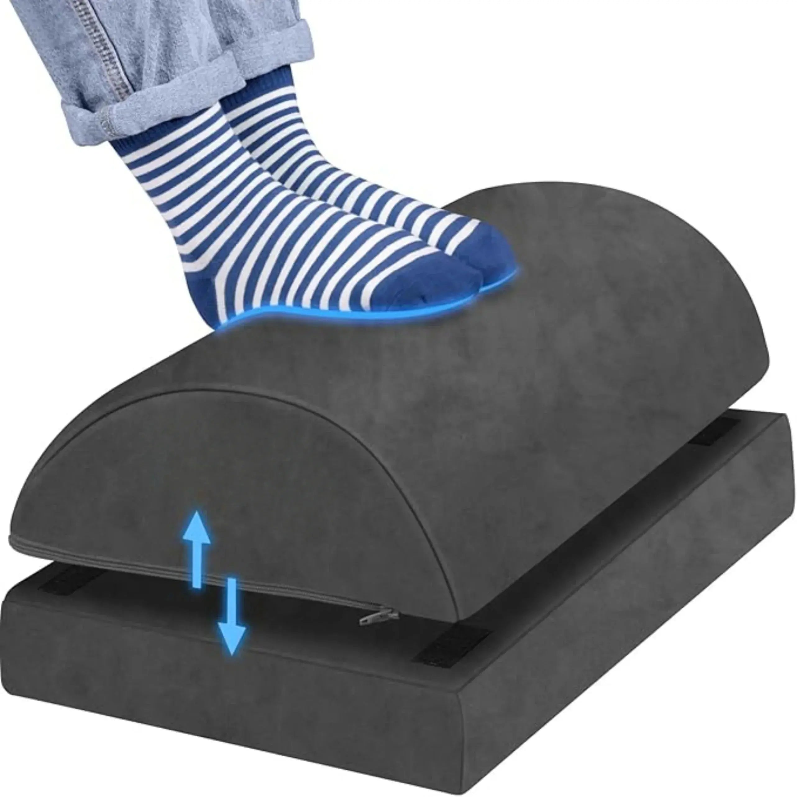 Slumblr® Adjustable Ergonomic Under-Desk Footrest Slumblr