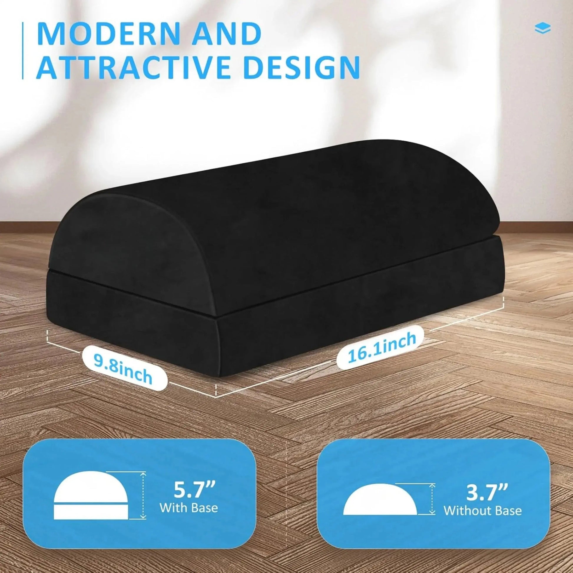 Slumblr® Adjustable Ergonomic Under-Desk Footrest Slumblr