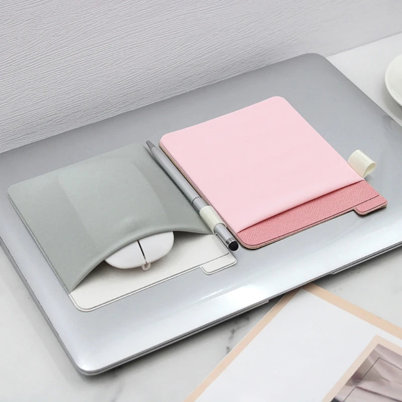 Sticker Pouch Holder External Adhesive Laptop Back Mouse Sleeve Digital Hard Drive Carrying Case Storage Cover Pocket