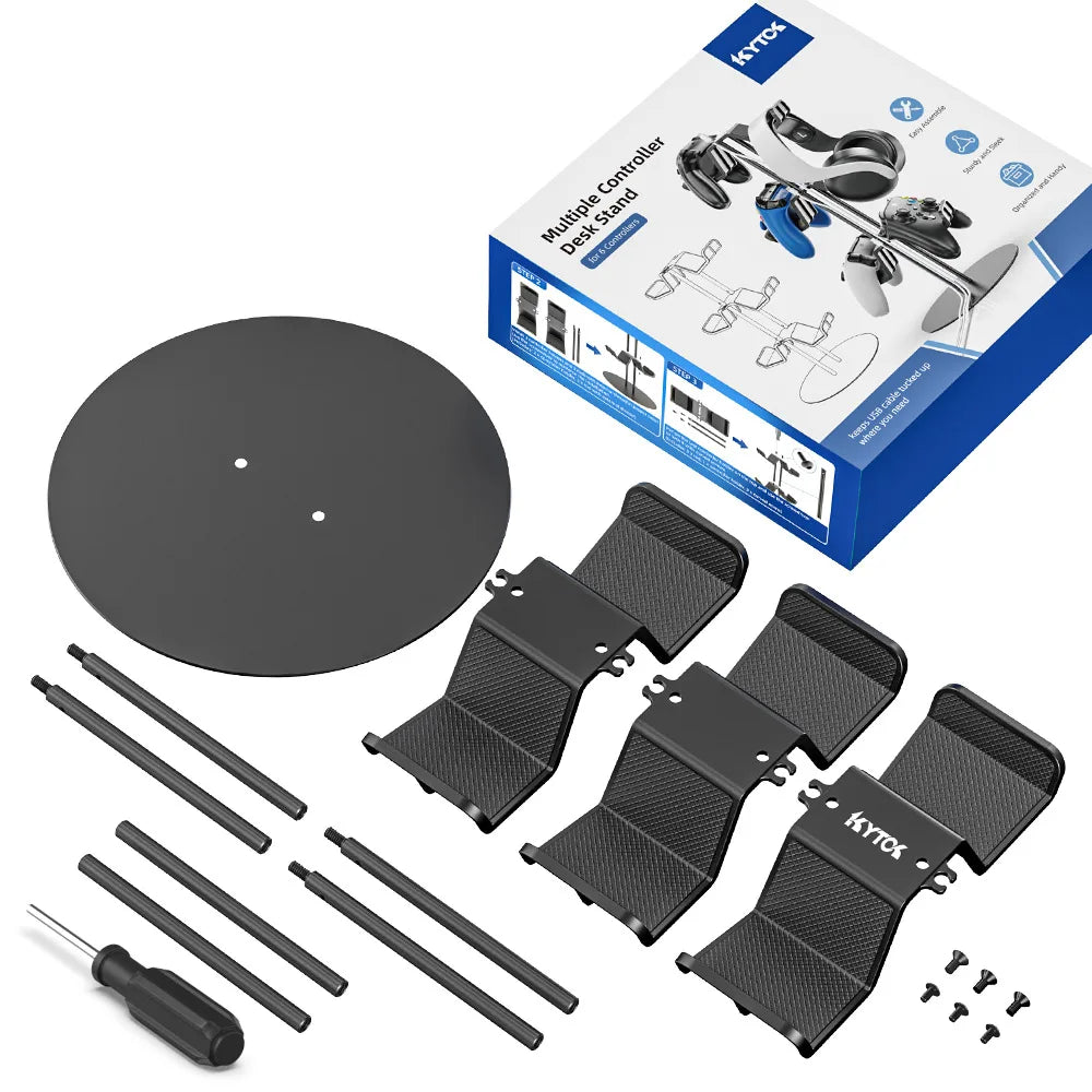 2025 PS3 PS4 PS5 Game Controller Holder Rack Gamepad Handle Bracket Display for Xbox Series S X Headphone Accessories