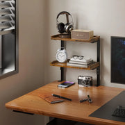 Simple new desktop rack, retro style installation, easy multi-purpose desktop rack space increase rack