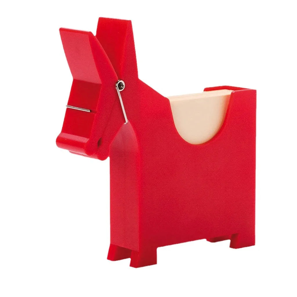 Cute rabbit desktop note holder (without notes), fun and practical home or office desk decoration, desk accessories