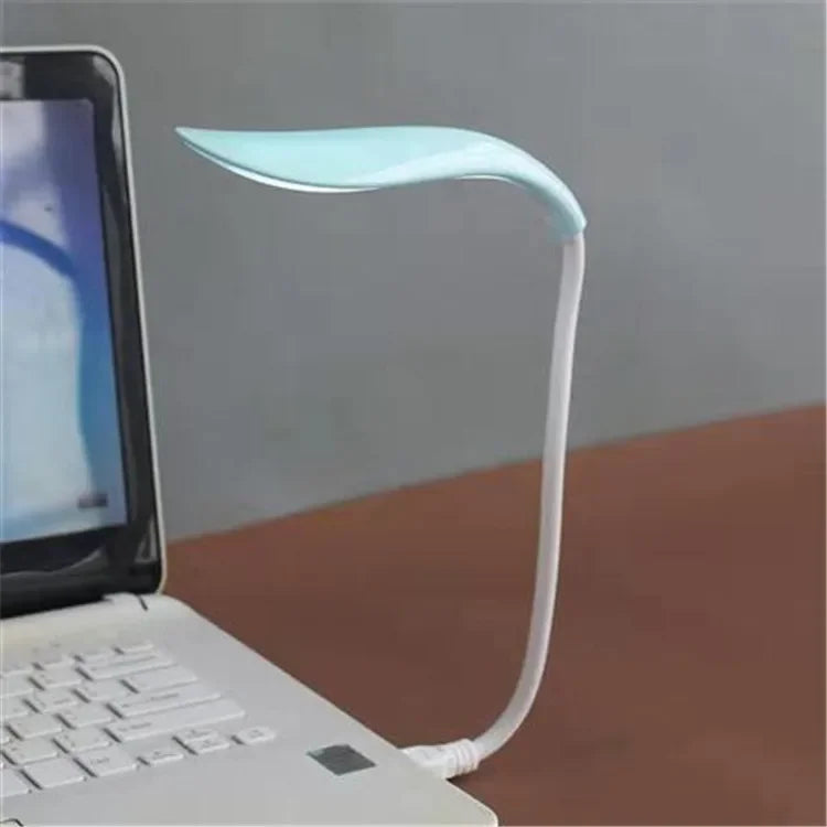 Mini Portable Laptops USB LED Light BendableTable Desk Lamp for Reading Work Power Bank Camping PC Laptops Book Night Lighting