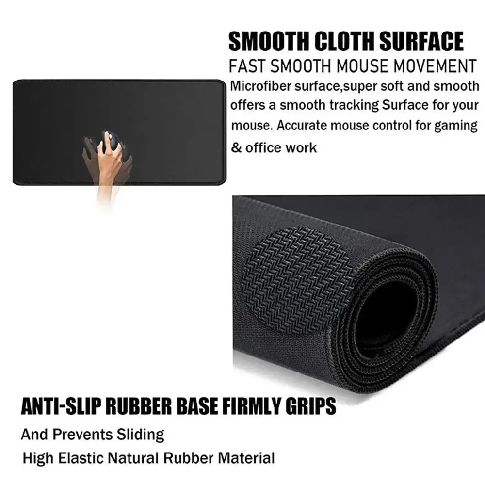 3D Geometry Mouse Pad Large Computer Rug Office Game Table Mat XXL 90x40cm Rubber Anti-slip Gaming Keyboard Mousepads Desk Pads