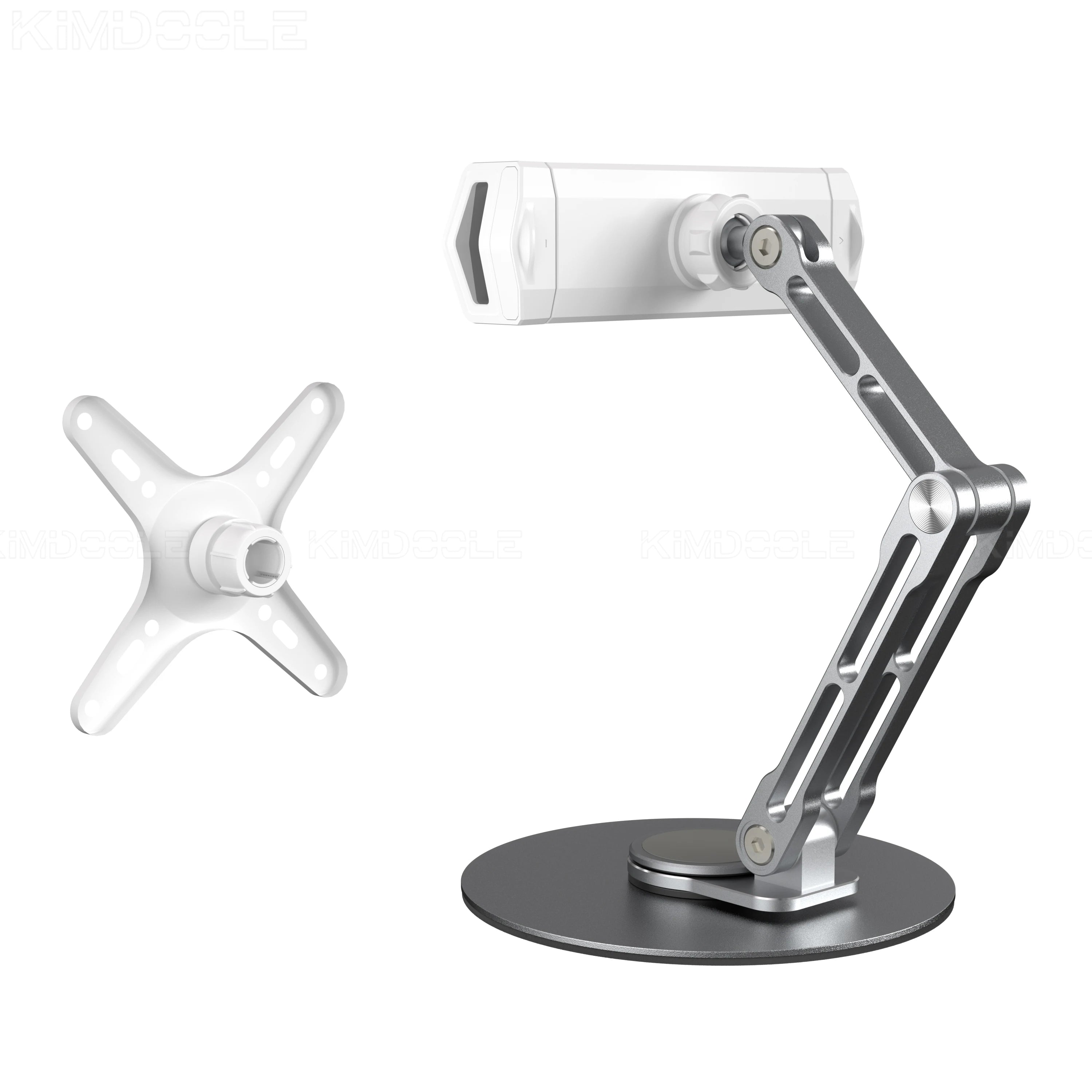 Monitor Foldable Arm Portable Monitor Pad Stand With 360 Rotation Tablet Support Displays Articulated Arm Monitor Accessories