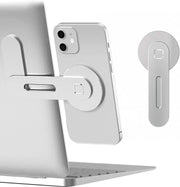 2025 Magnetic Laptop Phone Holder Computer Monitor Side Cell Phone Slim Foldable For iPhone 14 13 12 Series Case and All Phone
