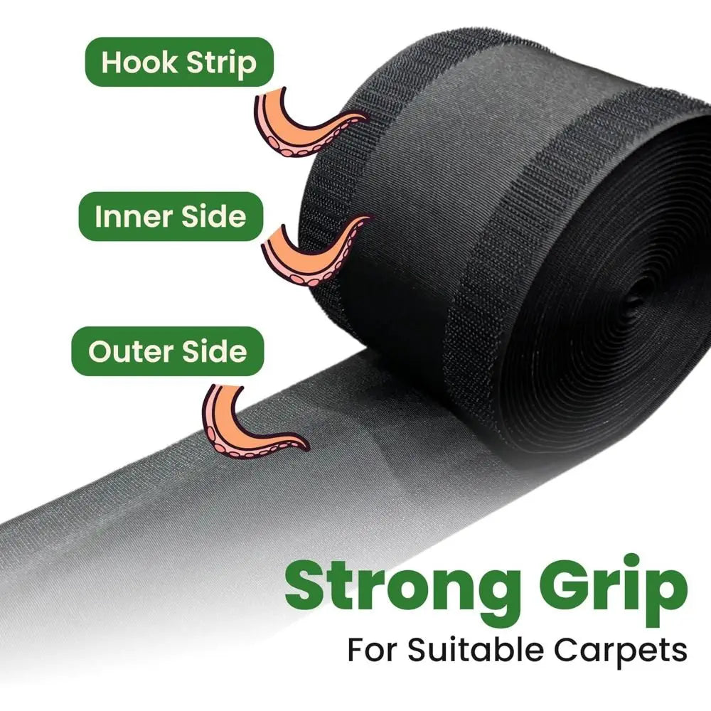 High Quality Prevent Tripping Carpet Cord Cover DIY Keep Neat Floor Wire Protector Easy to Use Cord Management for Office Home