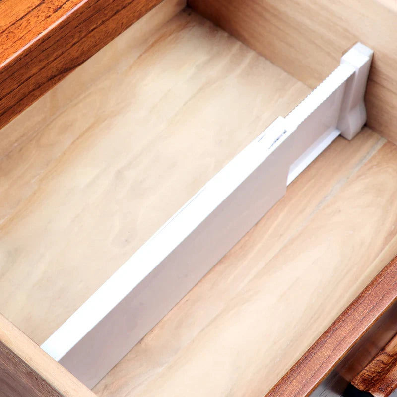 1/2/4/6/8 Pack Drawer Dividers for Clothes, 11.6''-19.6'' Adjustable Drawer Organizers 3.35'' High Expandable Separators