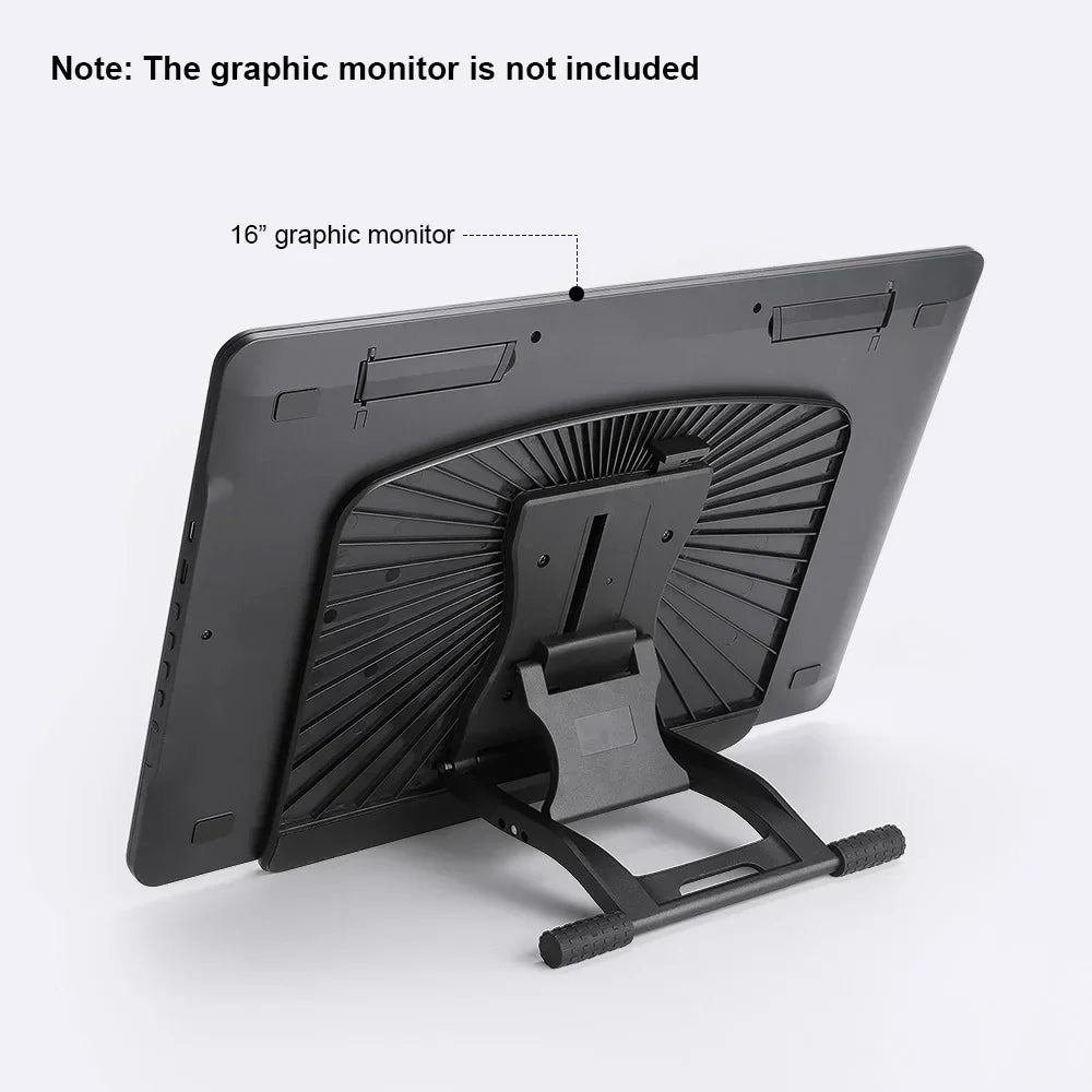 Adjustable Stand Folding for 10-22 Inches Drawing Tablet Display Parblo PR100, Portable Support for Graphic Tablet/Laptop/Ipad
