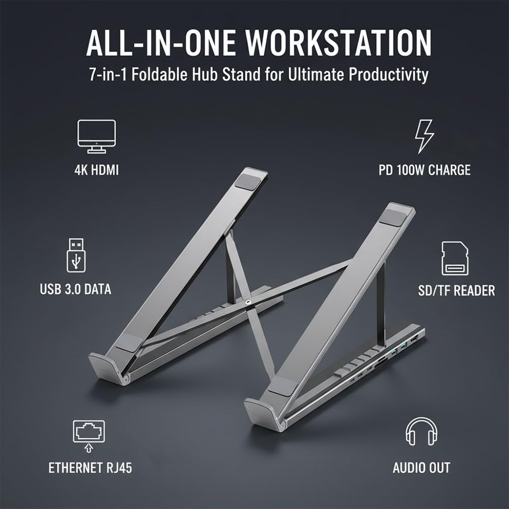 USB C Dock Stand
