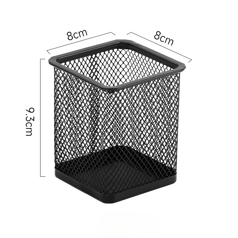Black Pen Holder Cup for Desk