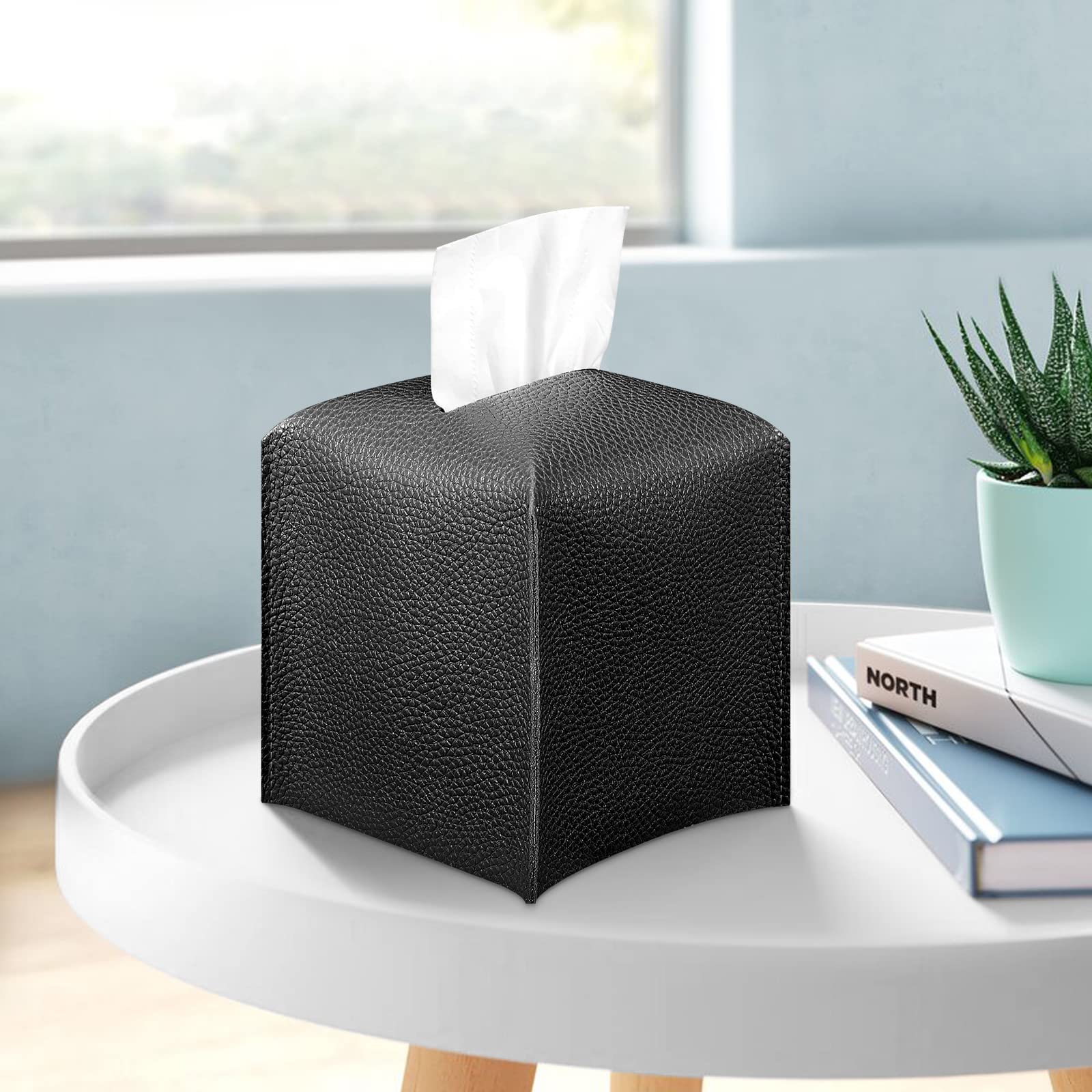 Leather Tissue Holder