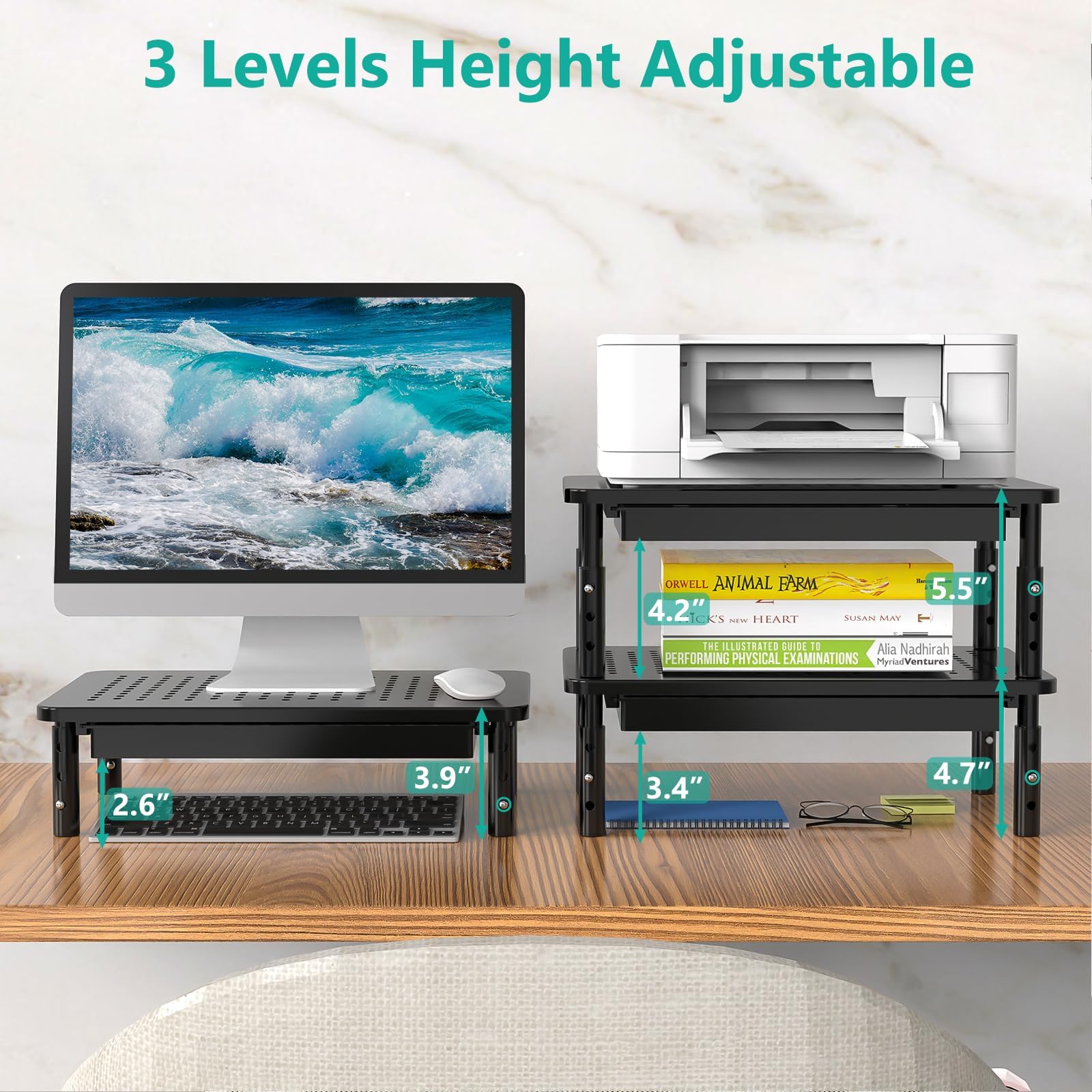 Adjustable Screen Riser