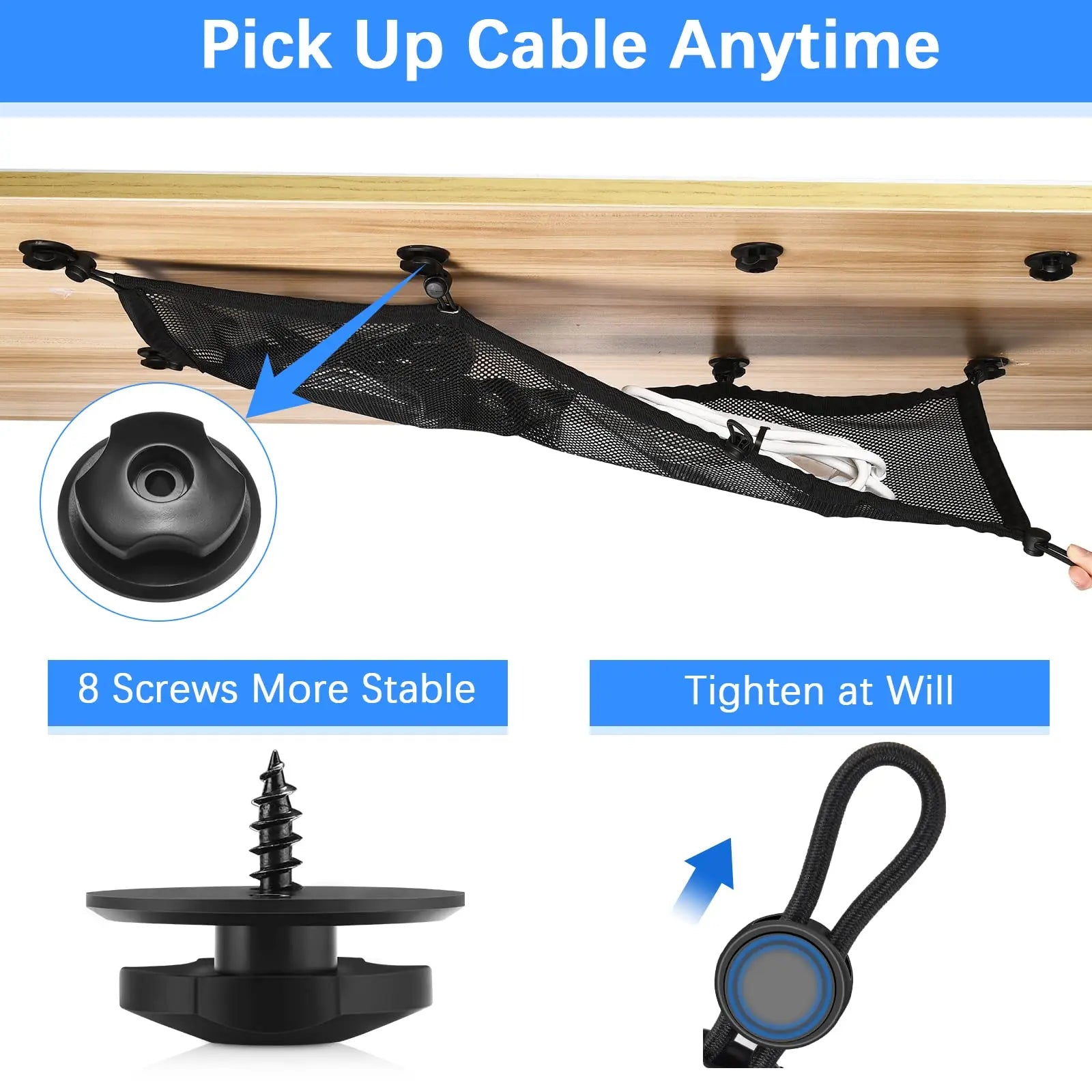 Goodinary® Desk Cable Net - Goodinary