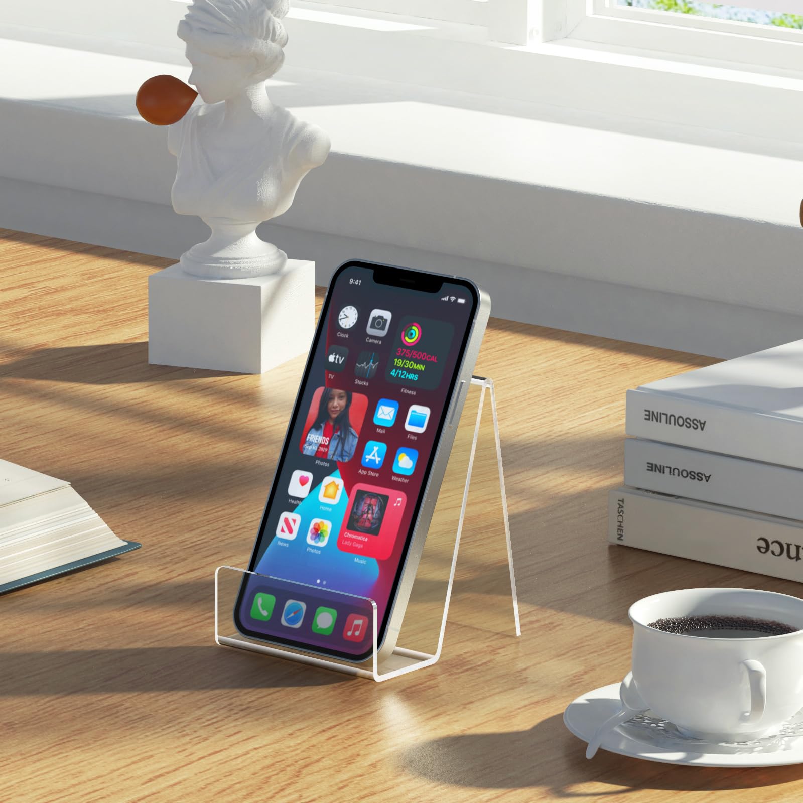 Acrylic Book Display Stand (2 Pcs)