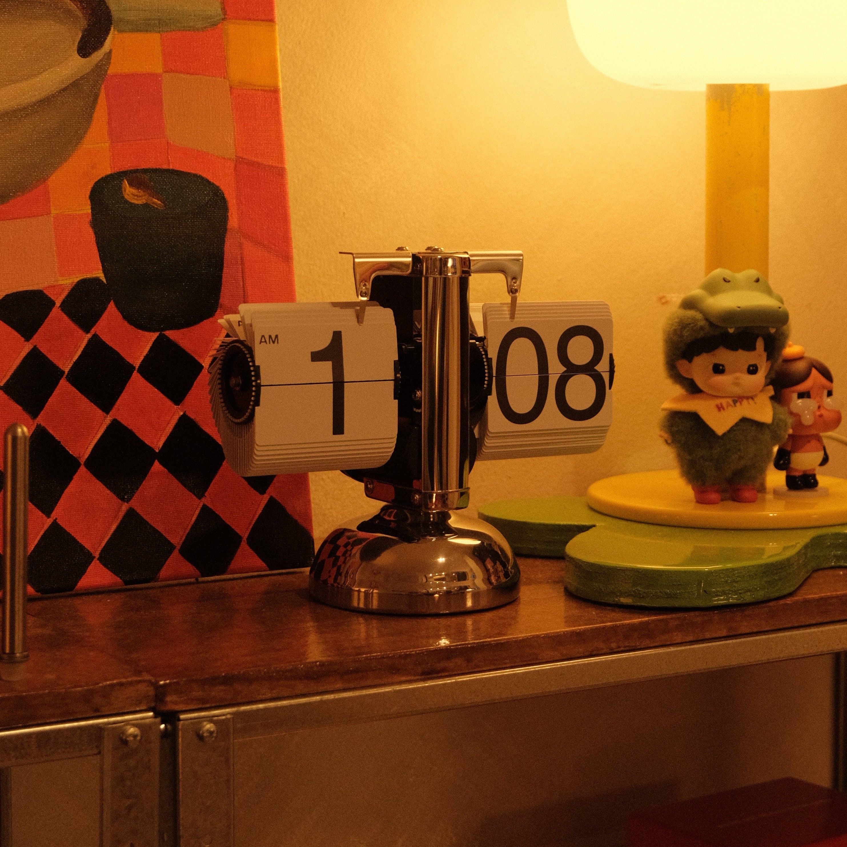 Office Object™ Flip Desk Clock