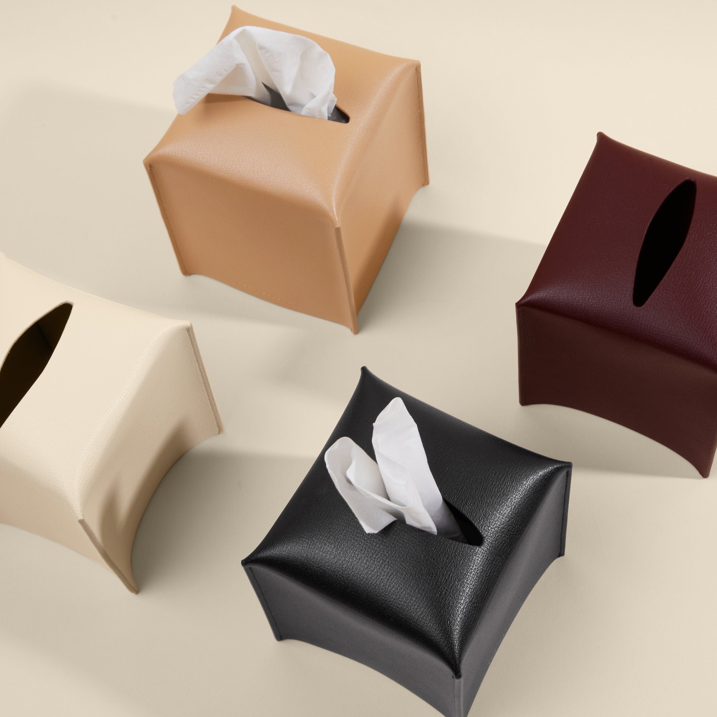 Leather Tissue Holder