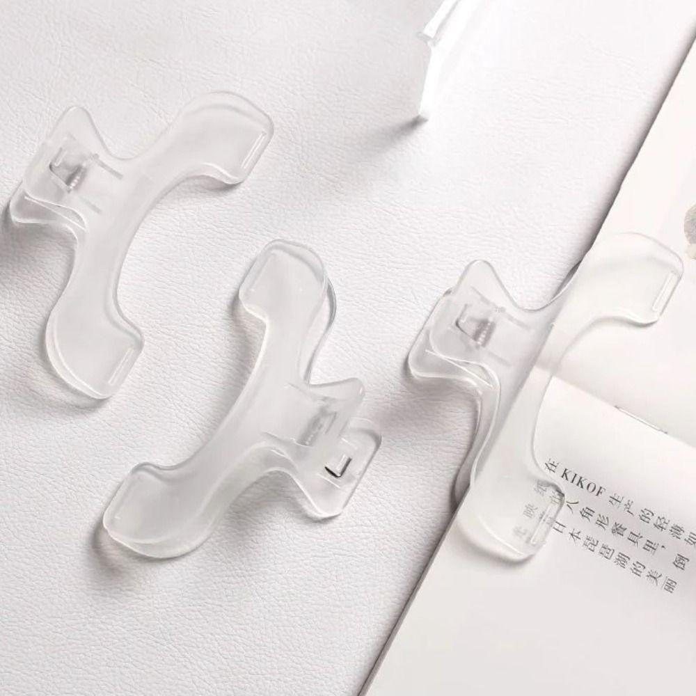 Office Object™ Transparent Book Clip Page Holder (2 Pcs)