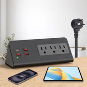 Office Object™ Desk Clamp Power Strip