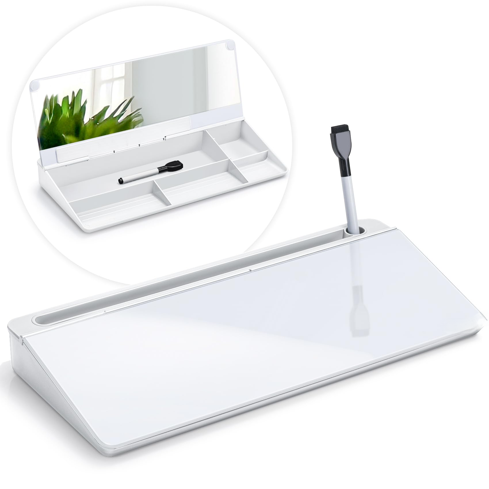 Glass Memo Desk Pad