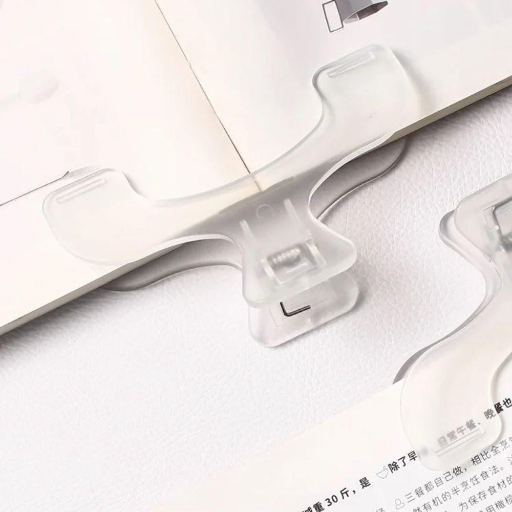 Office Object™ Transparent Book Clip Page Holder (2 Pcs)
