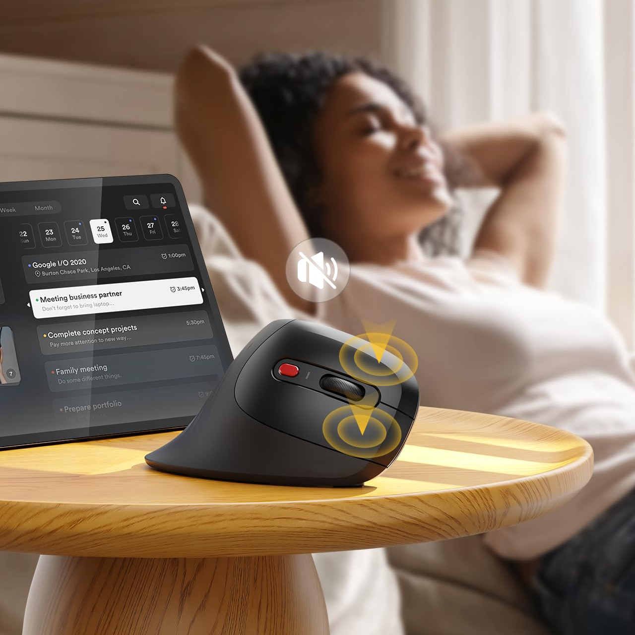 U2 Vertical Wireless Mouse