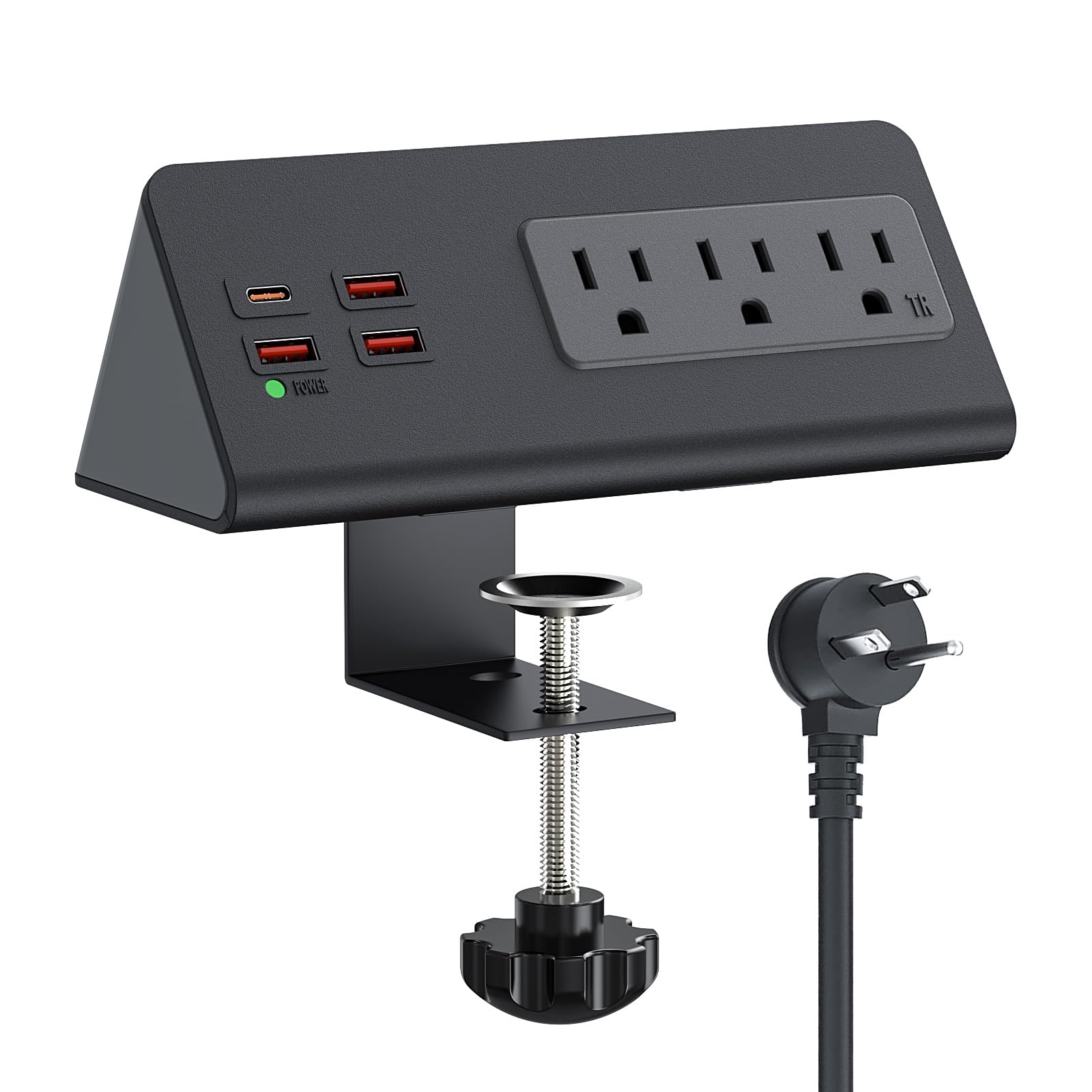 Office Object™ Desk Clamp Power Strip