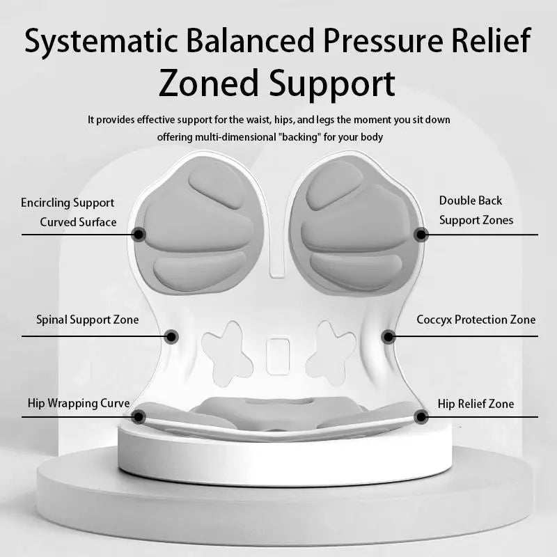 Slumblr® Portable Lumbar Support Office Chair Cushion Slumblr