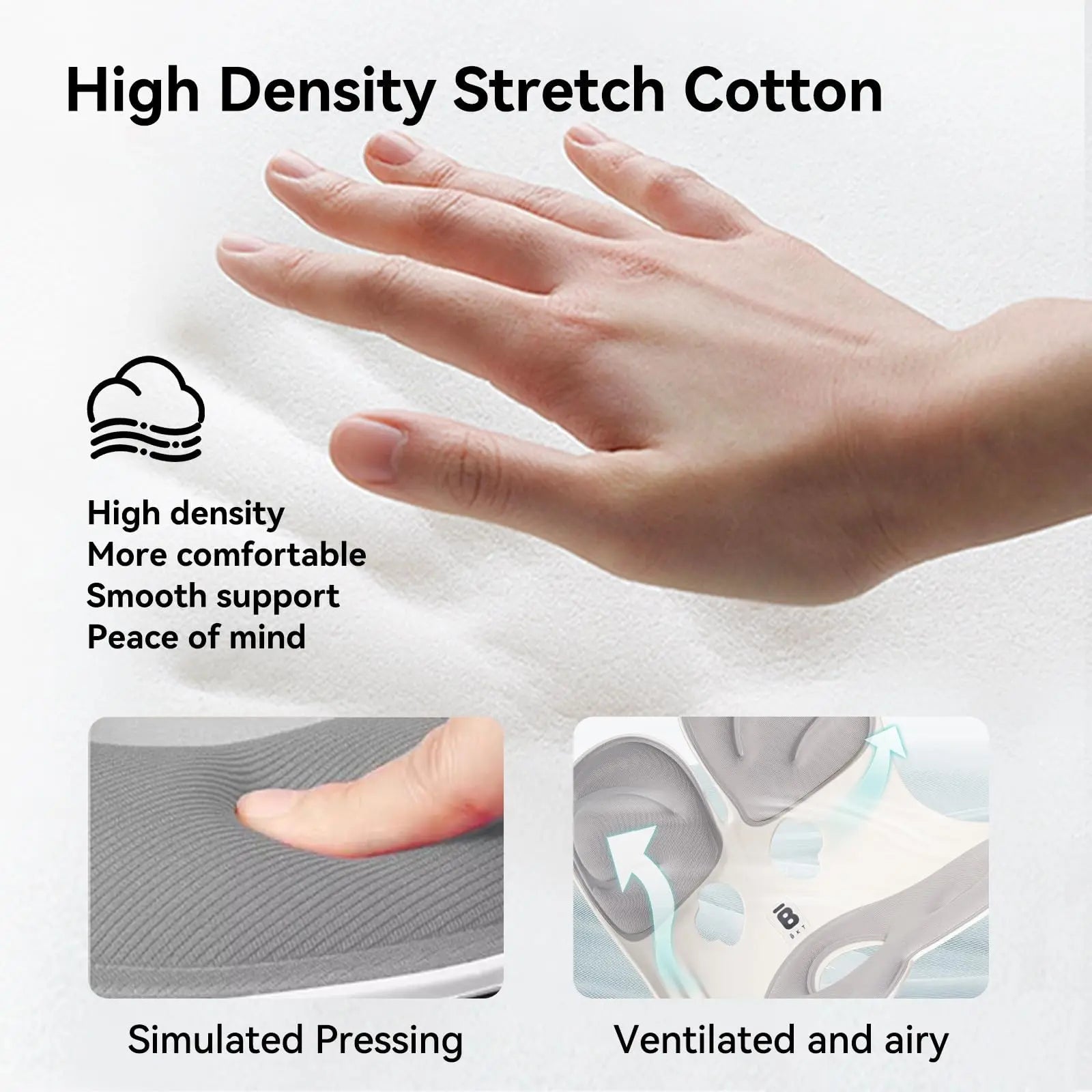 Slumblr® Portable Lumbar Support Office Chair Cushion Slumblr